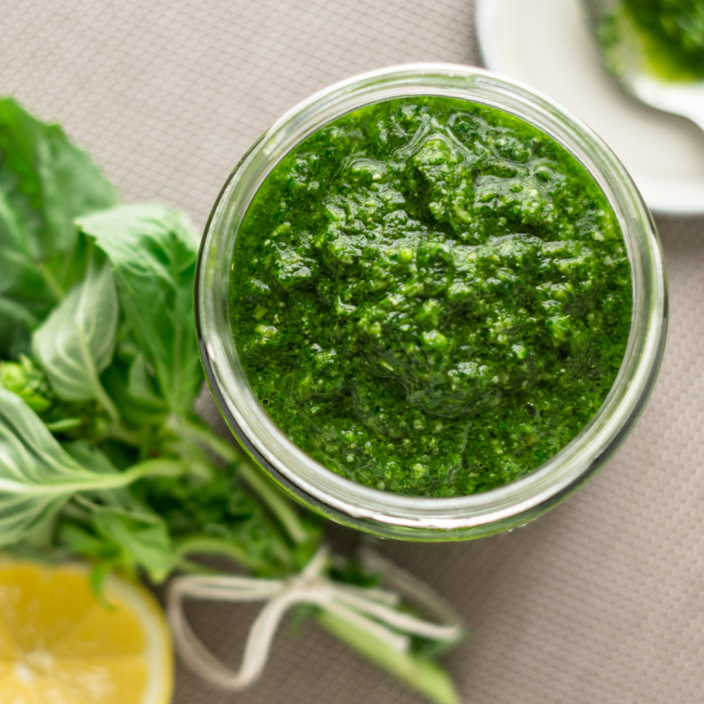 Recipe: Homemade Basil Pesto - Perth City Farm