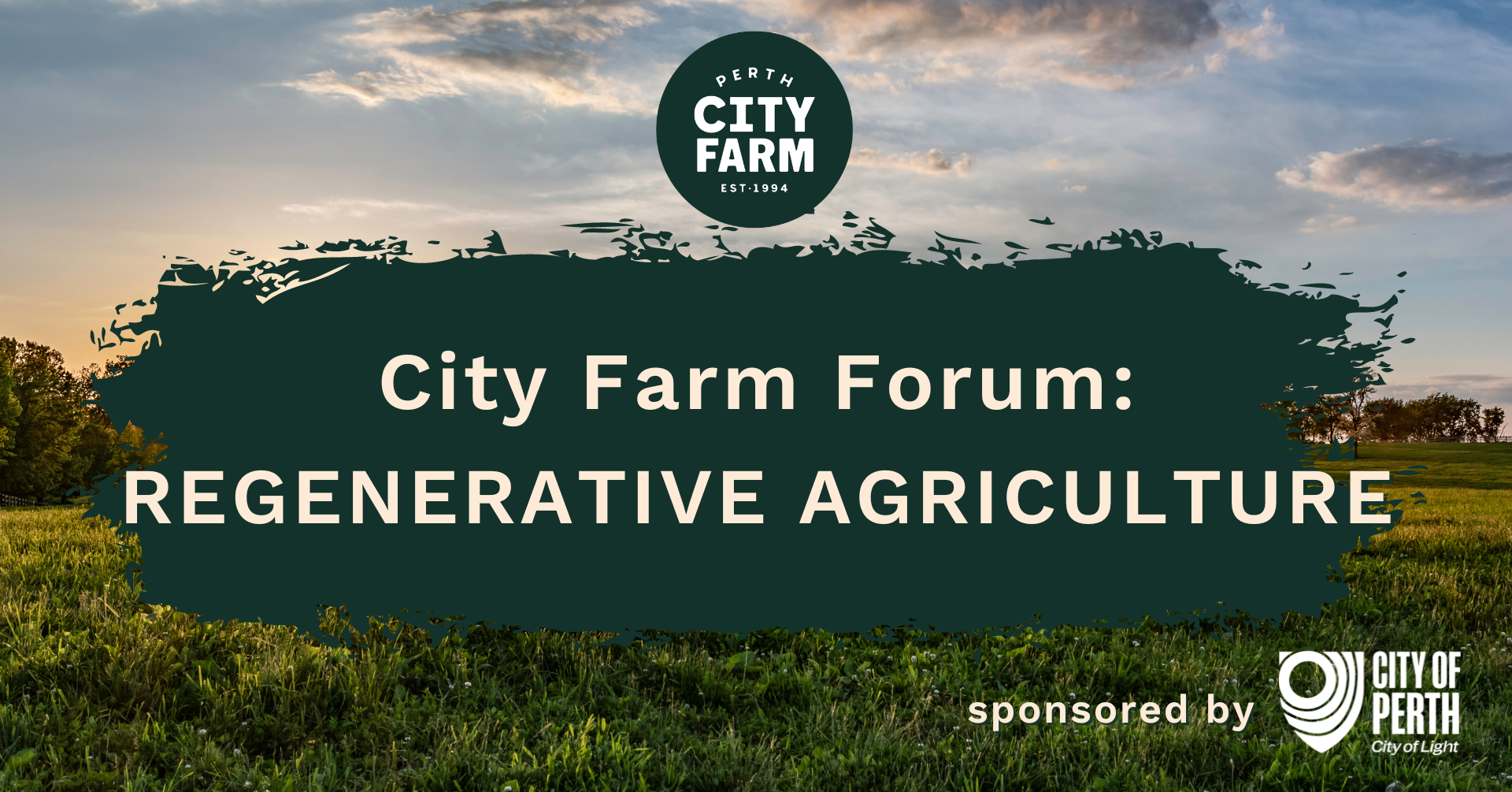 City Farm Forum Regenerative Agriculture Perth City Farm