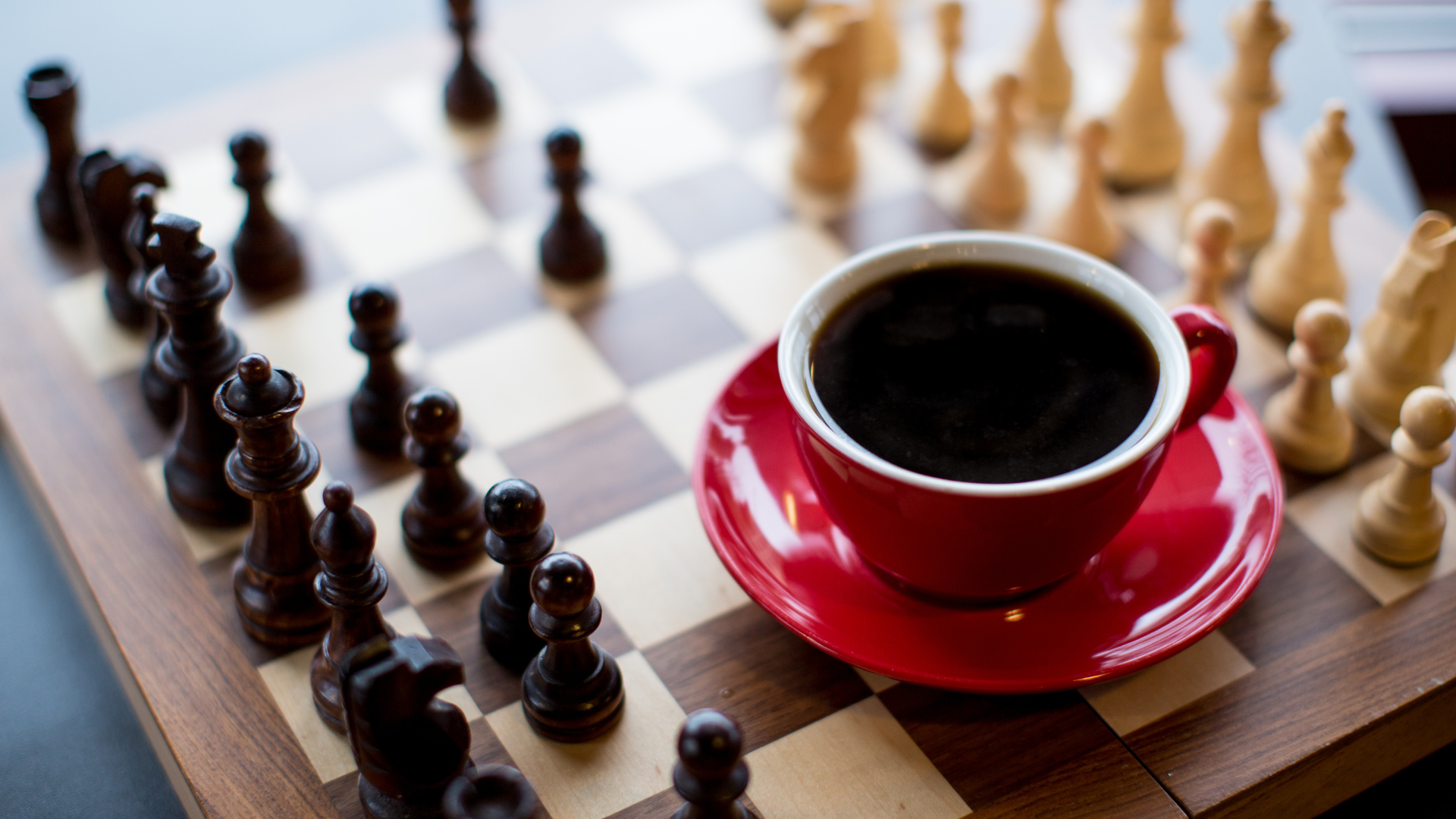 Chess and coffee