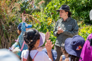 Perth City Farm in use for a school tour 2020